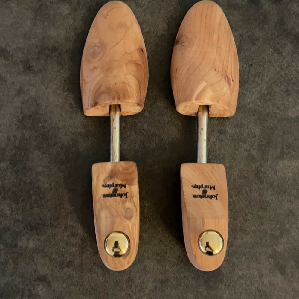 Shoe Horns “Johnston & Murphy “ 10-12 Cedar